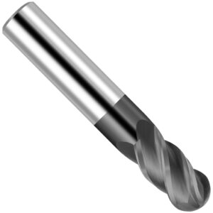 Cortador Vertical De Carburo, 4 Filos Rial; 3/8" Diámetro x 3/8" Zanco x 1" Largo de Corte x 2-1/2"