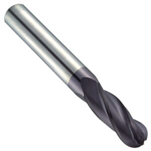 Cortador Vertical De Carburo, 4 Filos Radial; 6 mm (.2362") Diámetro x 6 mm Zanco x 19 mm Largo de Corte x 50 mm Largo Total