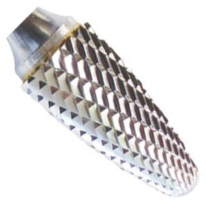 Lima Rotativa de Carburo Arbol Radial mod. SF-3, 3/8" Diámetro x 1/4" Zanco x 3/4" Largo de Corte x 2-1/2"